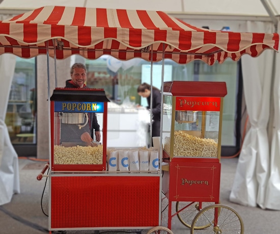 Popcornstand nostalgie Zirkus