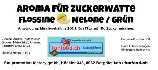 Aroma für Zuckerwatte Melone