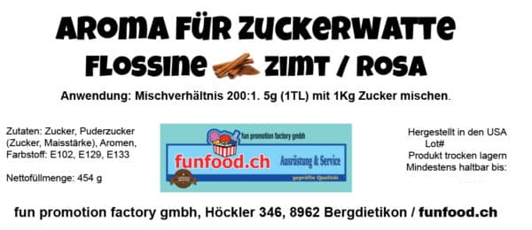 Aromastoff Zuckerwatte Zimt