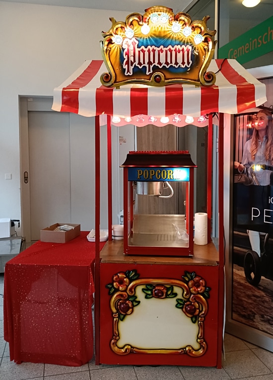 Popcornstand nostalgie