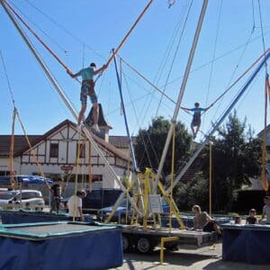 Bungy 4-fach Salto-Trampolin