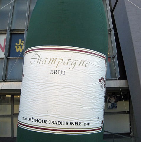 Champagnerflasche XXL