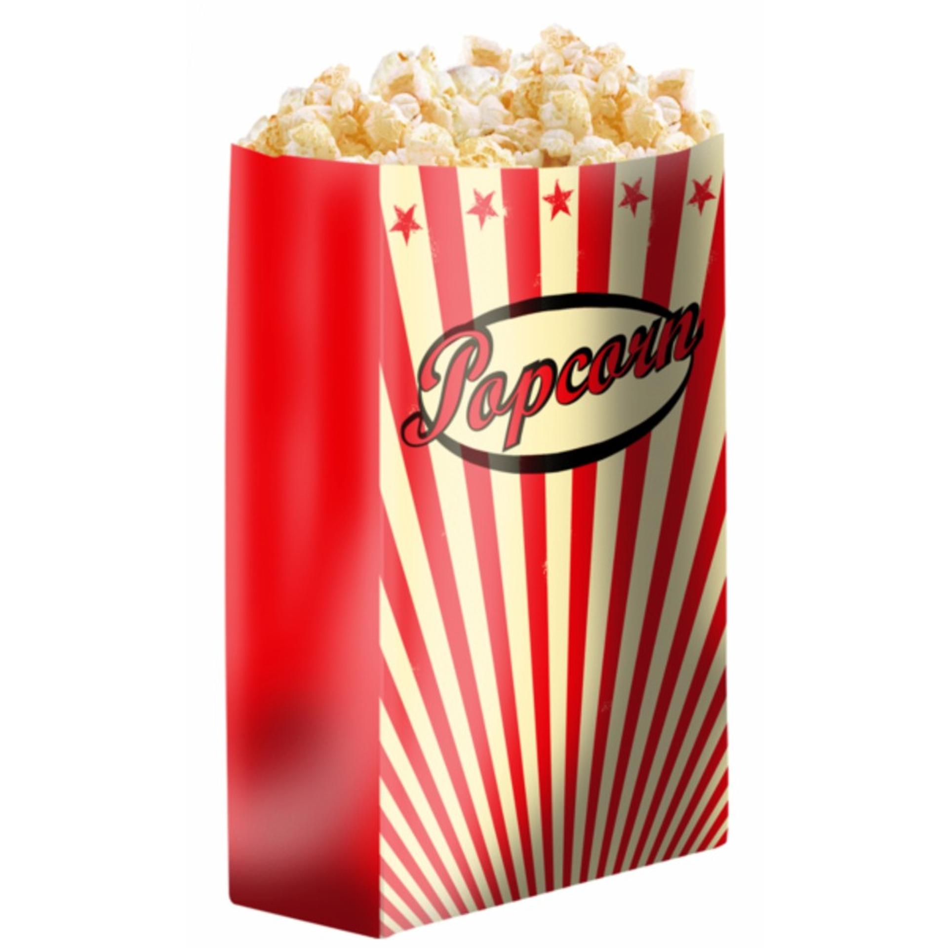 Popcorntüte "Retro" 45g / VPE 100 Stk.