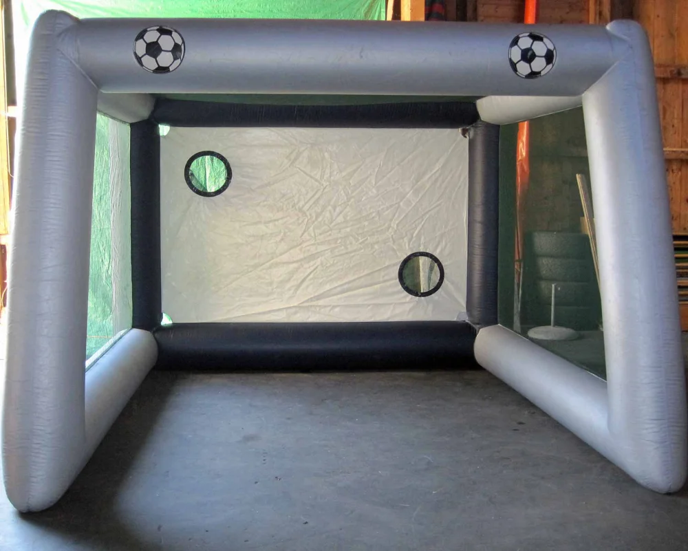 Torwand silber