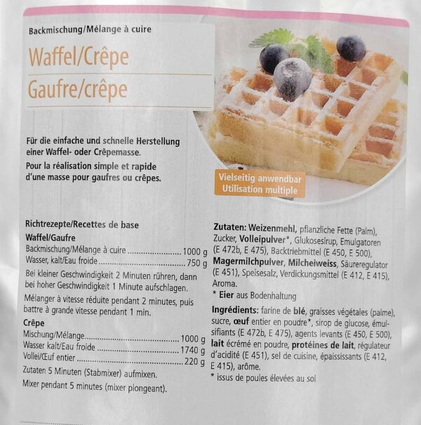 Waffelteig Backanleitung